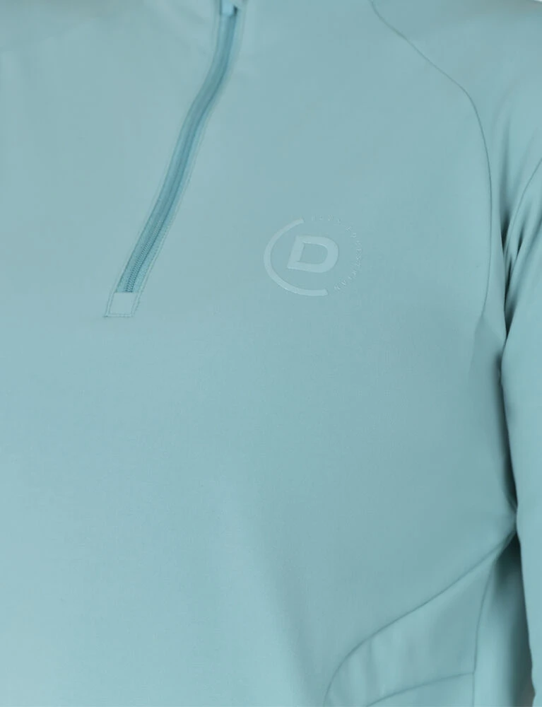 DUBLIN Fitted 1/4 Zip Long Sleeve Base Layer