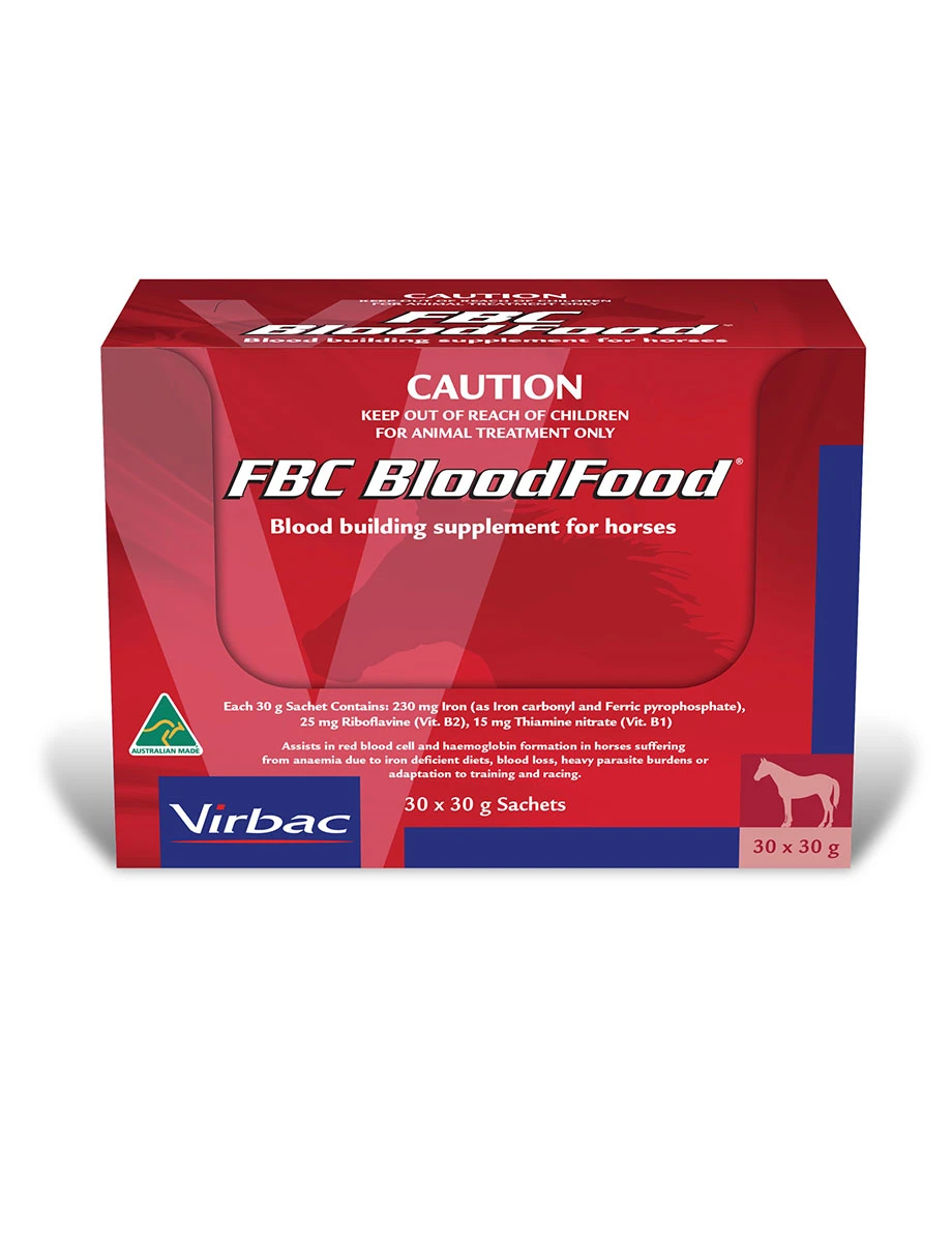 VIRBAC Fbc Bloodfood Sachet - 30PK