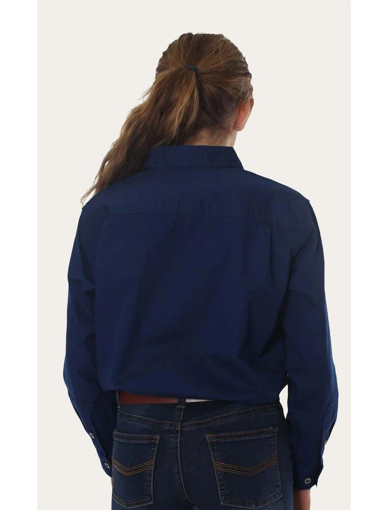 RINGERS WESTERN Ord River Kids Half Button Kids Work Shirt