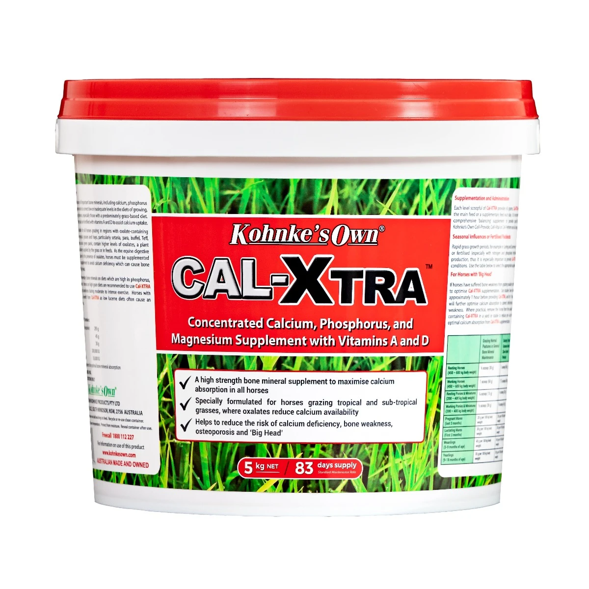 KOHNKE'S OWN Cal-Xtra