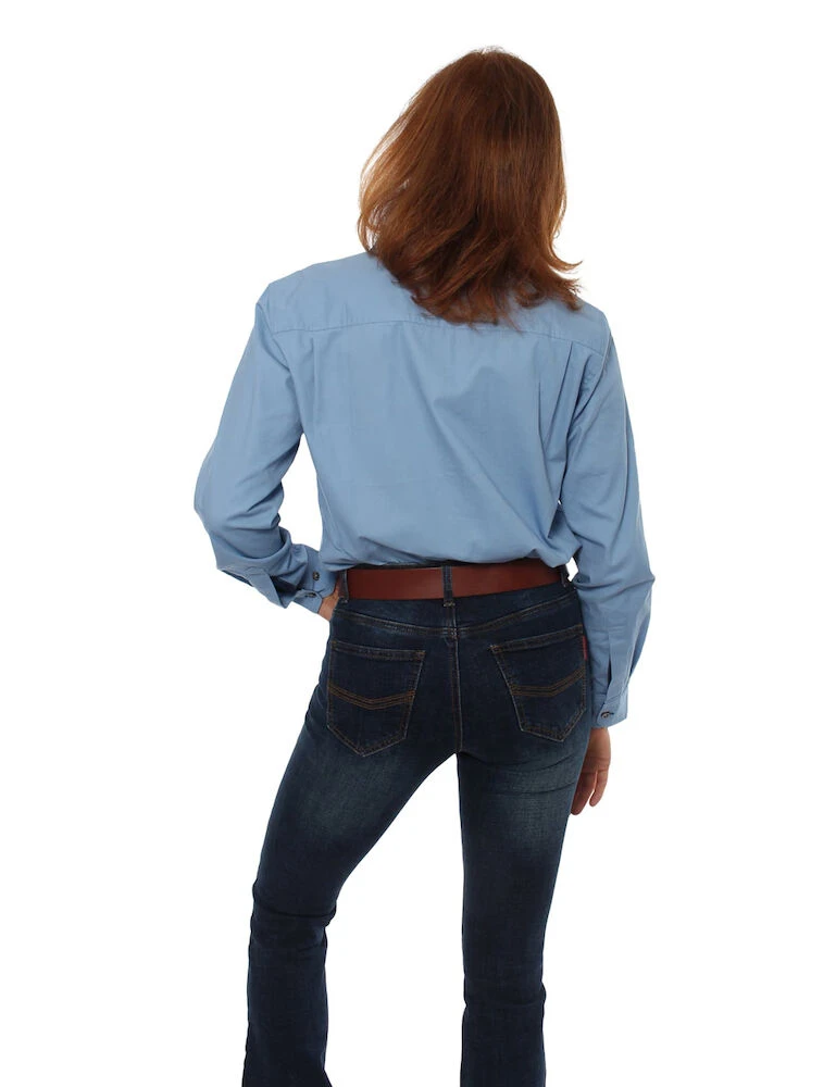 RINGERS WESTERN Pentecost River Womens Half Button Work Shirt