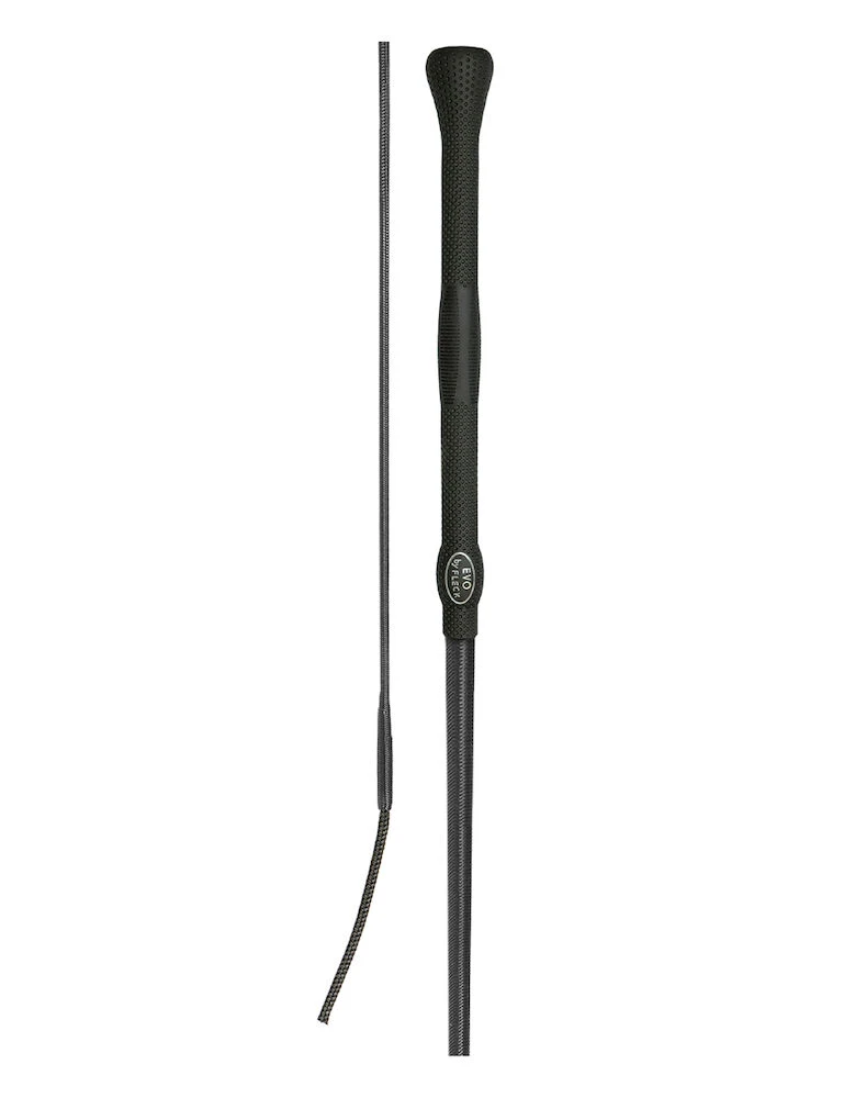FLECK Evo Dressage Whip With Woven Nylon Cover And Evo Grip