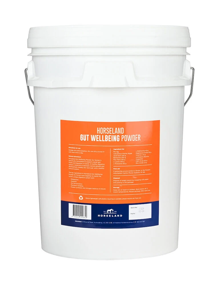 HORSELAND Gut Wellbeing Powder - 12KG