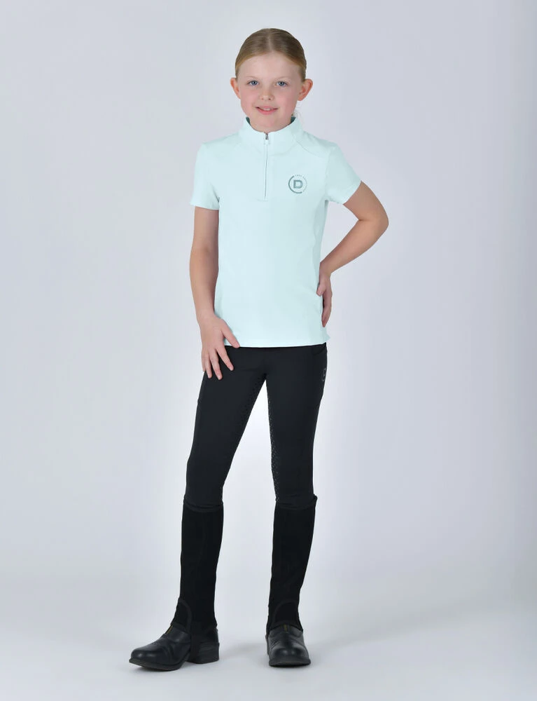 DUBLIN Kids 1/4 Zip Short Sleeve Top
