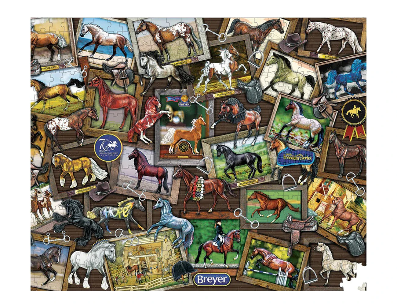 BREYER Activity World Of Breyer 500 Piece Puzzle