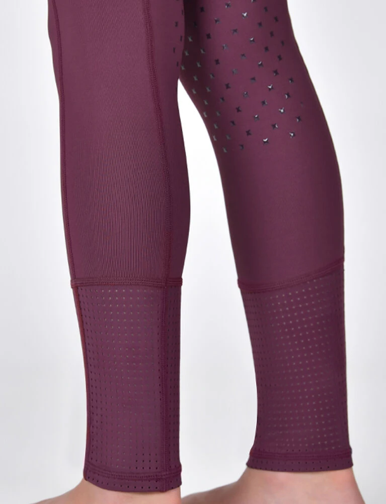 DUBLIN Kids Form Mesh Riding Tights