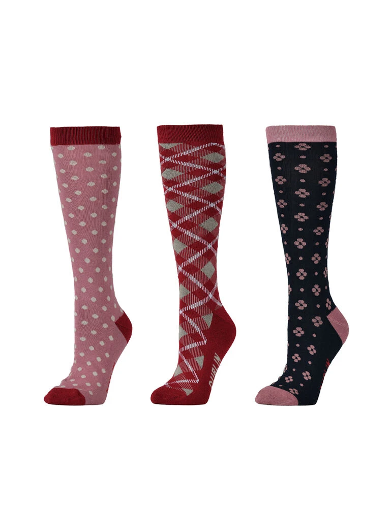 DUBLIN 3 Pack Socks