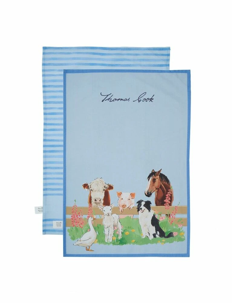 THOMAS COOK Tea Towel 2 Pack