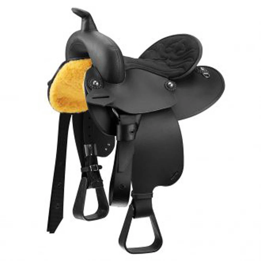 WINTEC Western All Rounder Junior Saddle With Semi Qh Bar