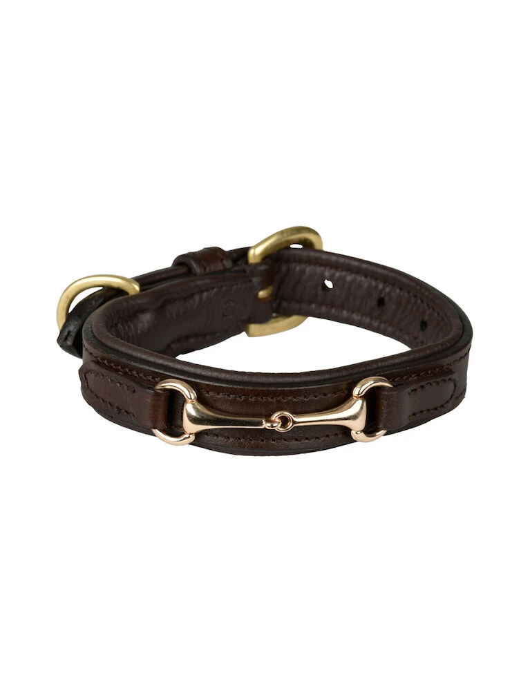 WEATHERBEETA Leather Snaffle Collar