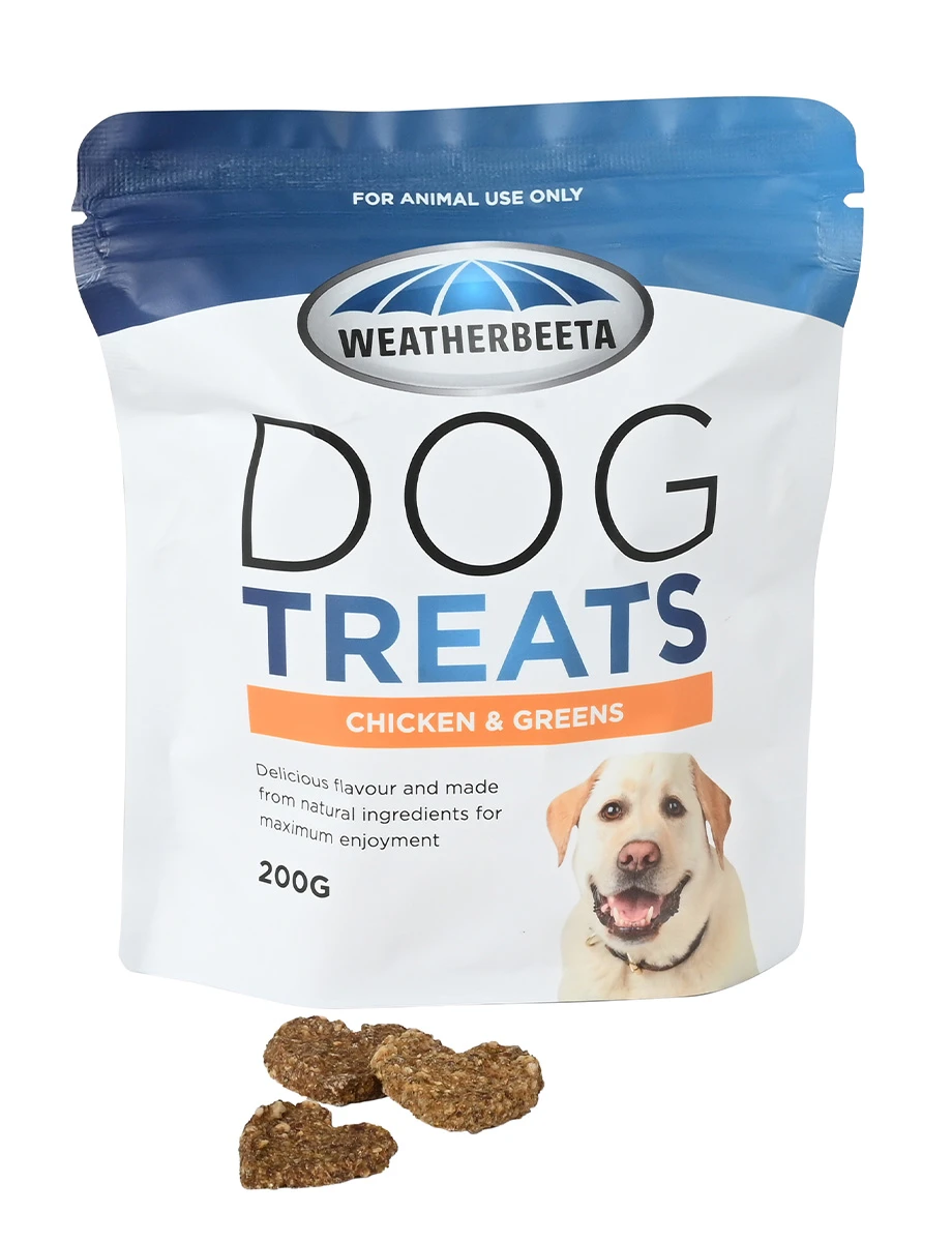 WEATHERBEETA Dog Treats Chicken & Greens