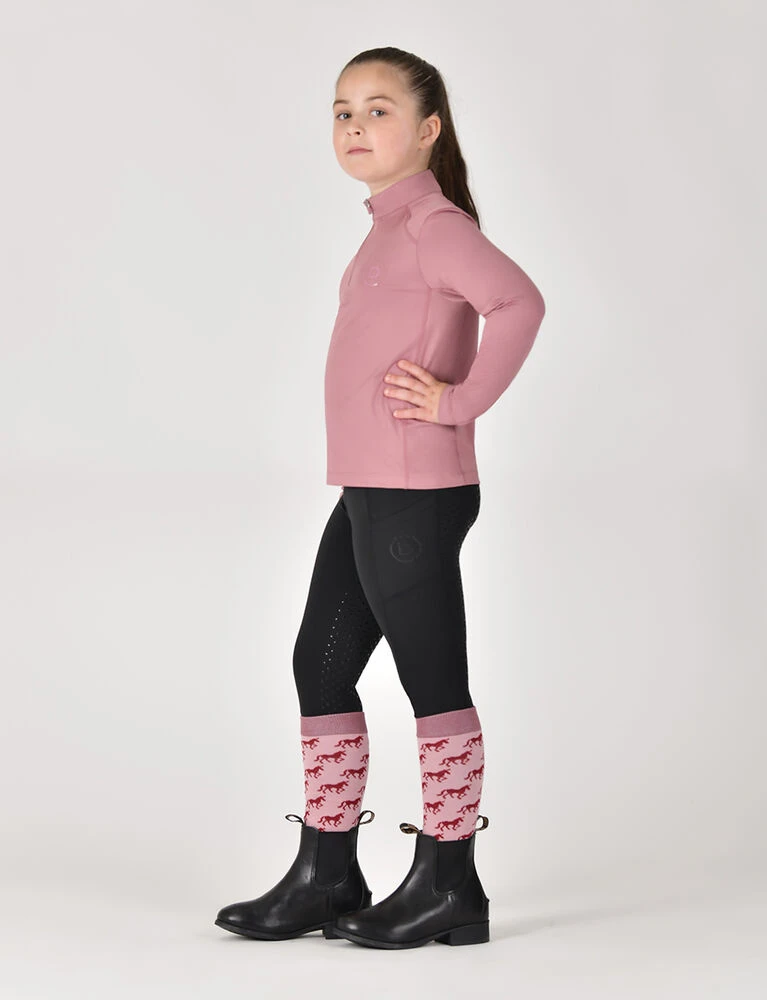 DUBLIN Kids Breathable Long Sleeve Riding Top