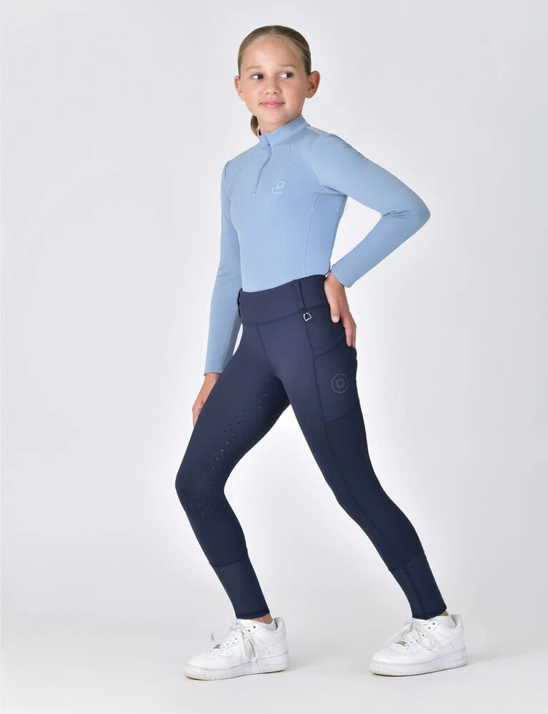 DUBLIN Kids Form Mesh Riding Tights