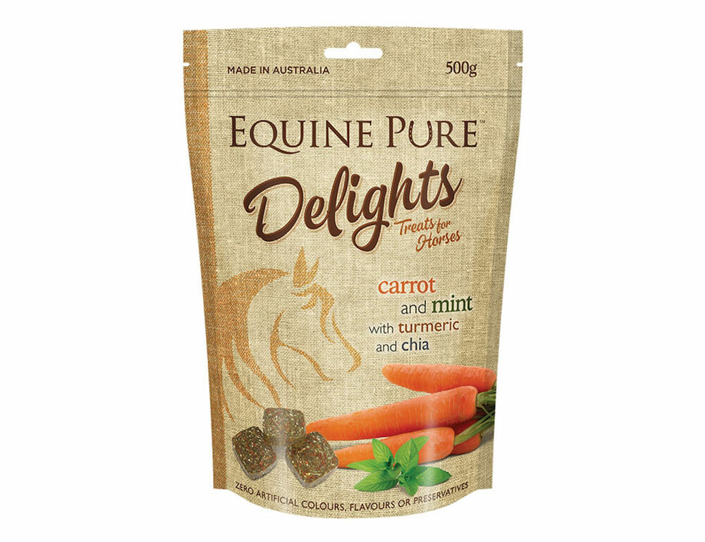 EQUINE PURE Delight Carrot Mint - 500GM
