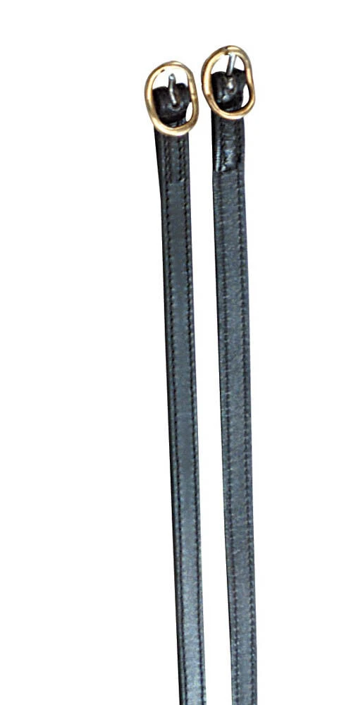 KINCADE Leather Spur Straps With Brass Buckles
