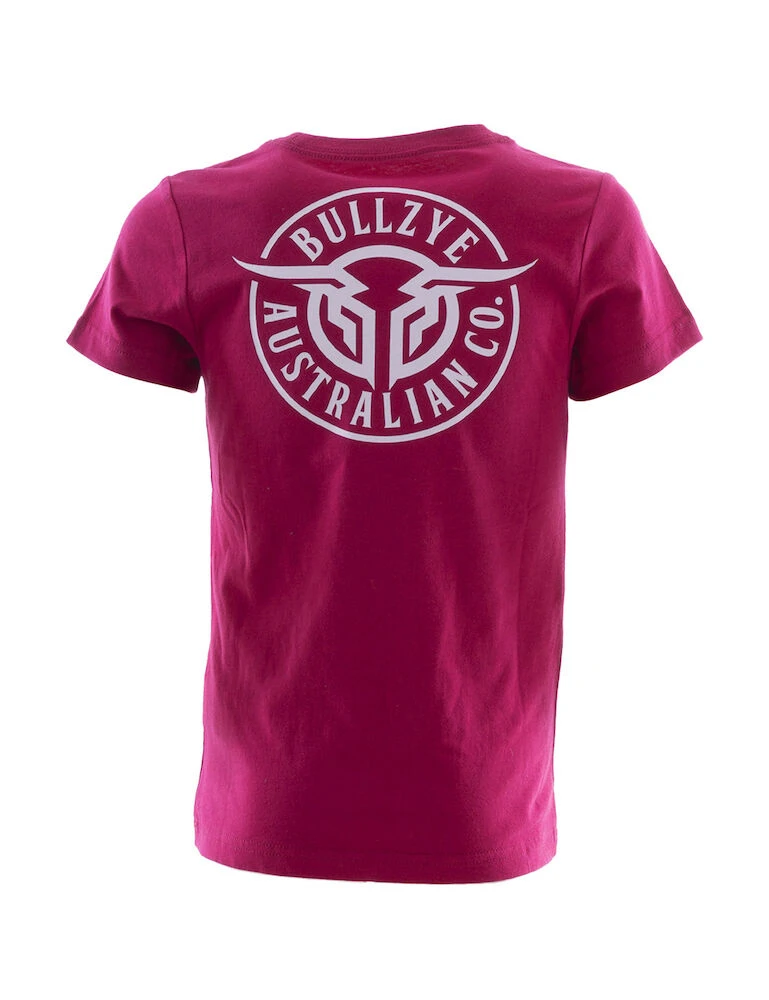 BULLZYE Girls Bullring Short Sleeve Tee