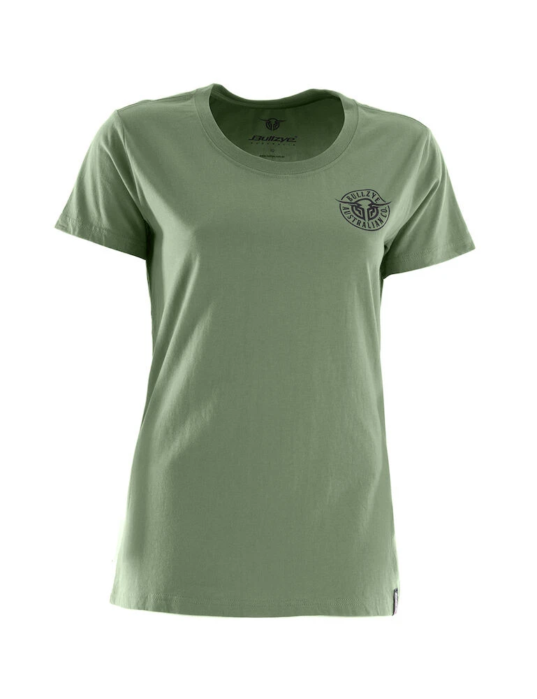 BULLZYE Womens Bullring Short Sleeve Tee