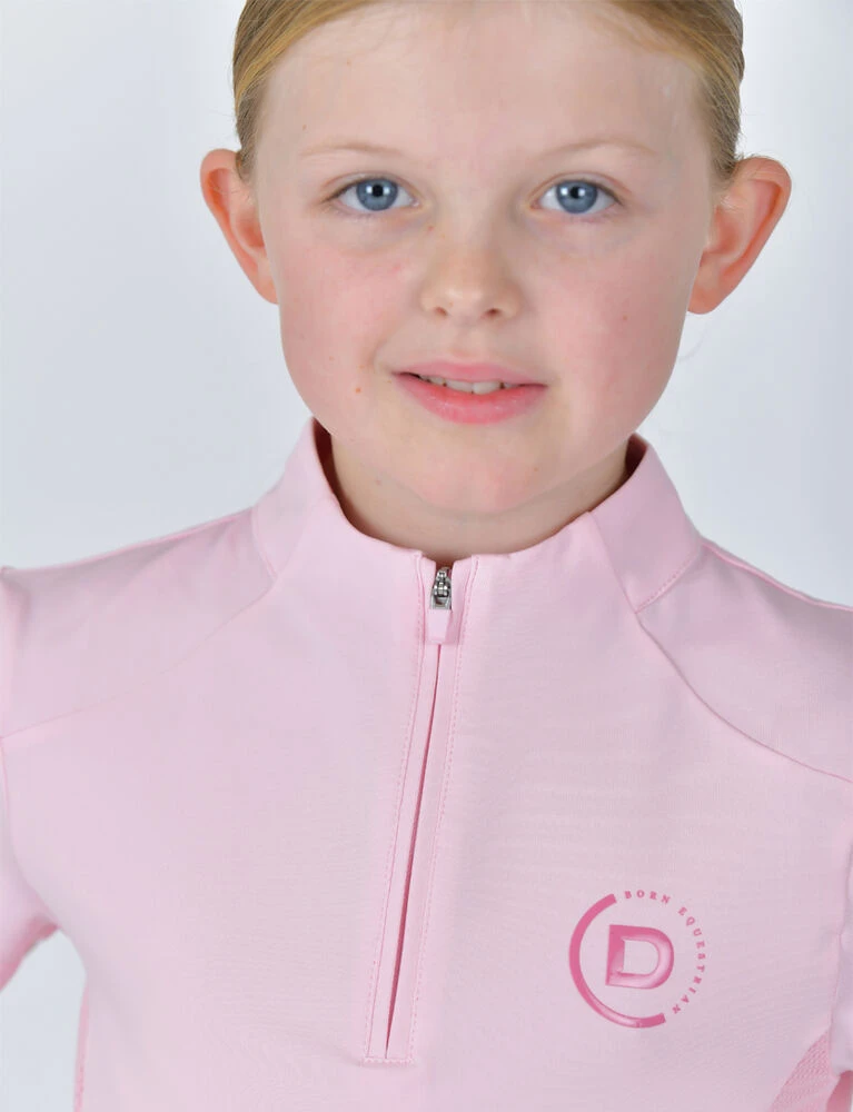 DUBLIN Kids 1/4 Zip Short Sleeve Top