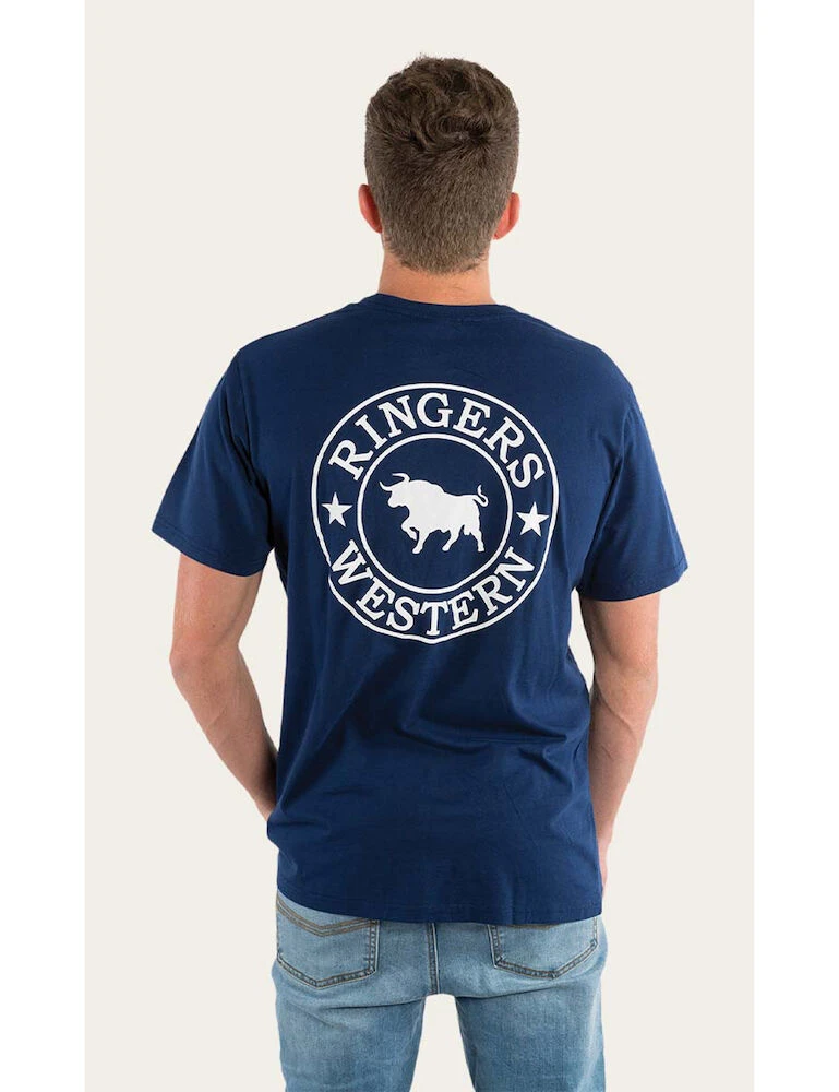 RINGERS WESTERN Signature Bull Mens Loose T-Shirt