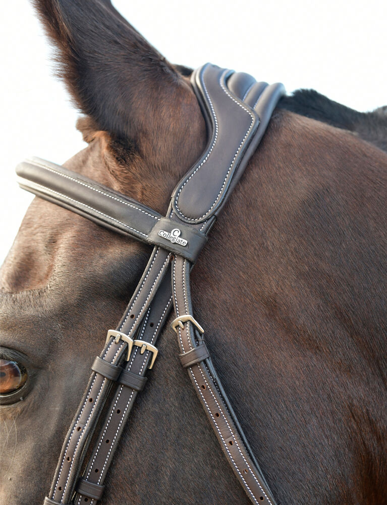 COLLEGIATE ComFiTec Opulux Fancy Stitch Padded Hanoverian Bridle