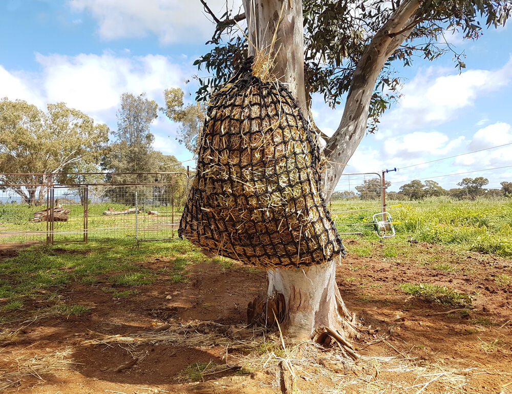 GUTZBUSTA Deluxe 5MM Knotless Slow Feed Hay Net