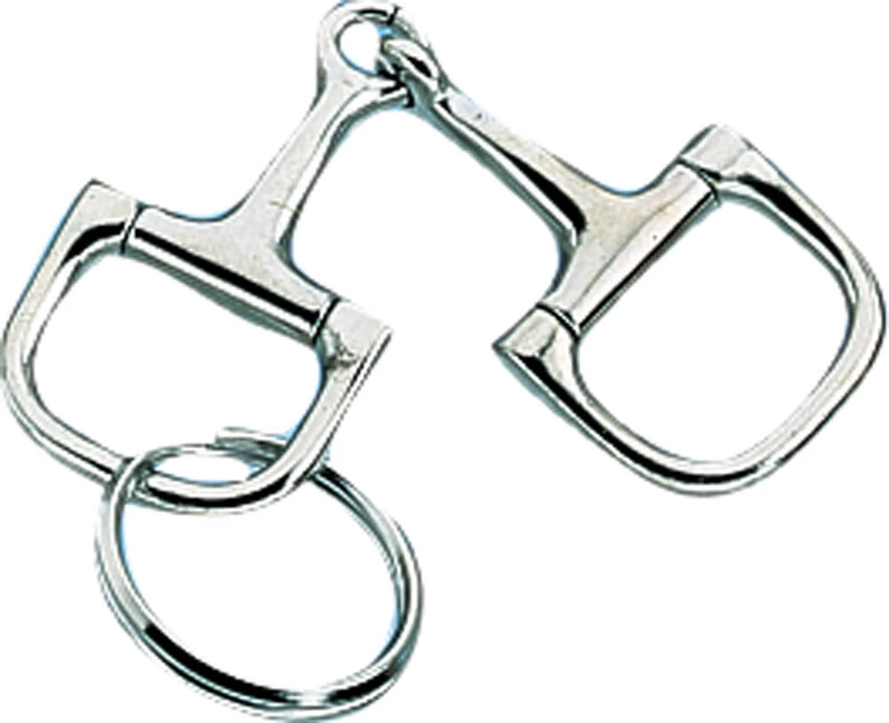 UNBRANDED Dee Ring Snaffle Keyring
