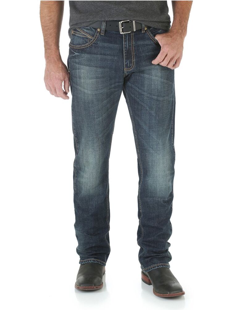 WRANGLER Mens Retro Slim Straight Jean