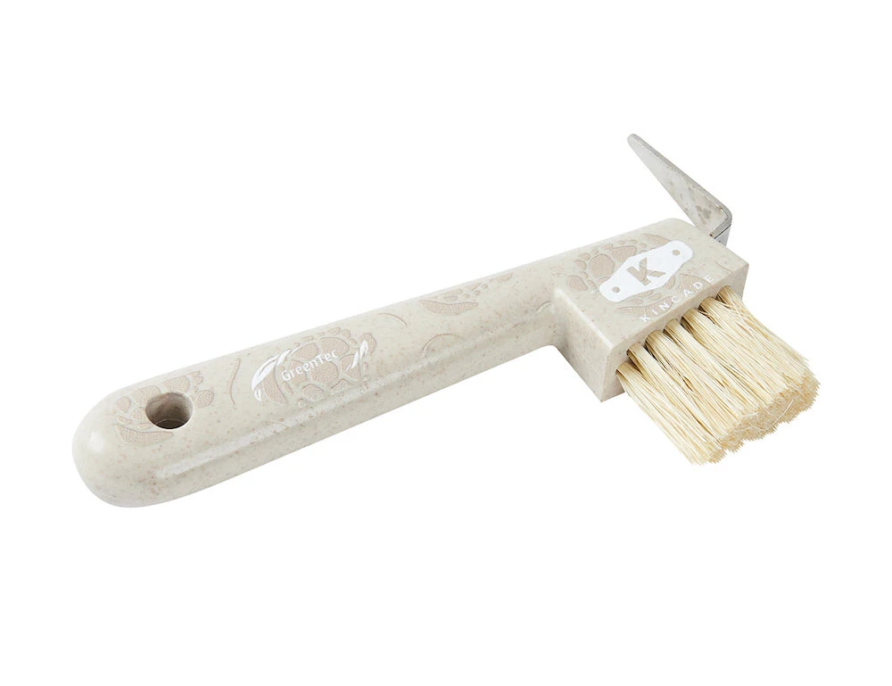 KINCADE Green-Tec Hoof Pick With Brush