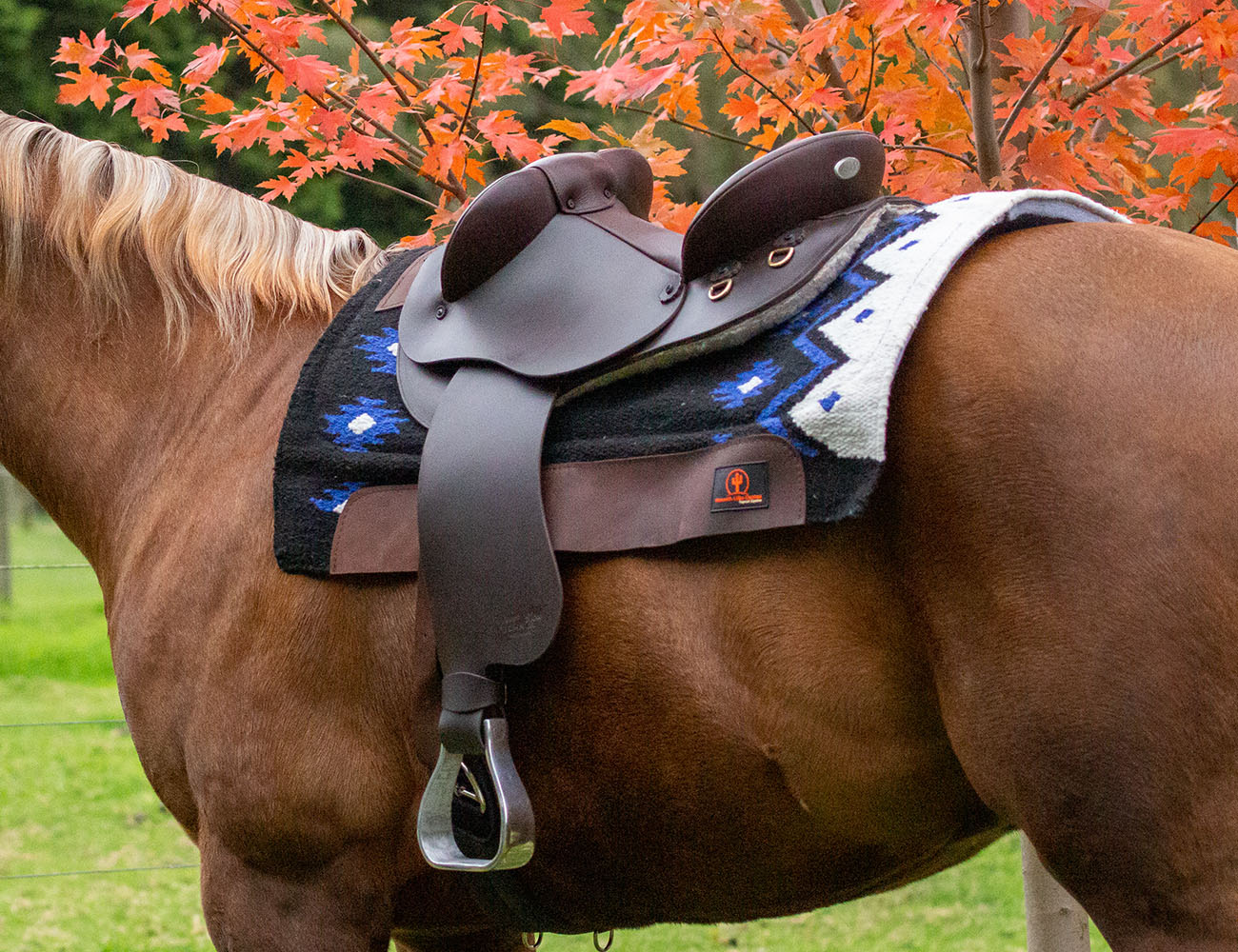 JOSEPH JOHN Jj Leather Half Breed Saddle