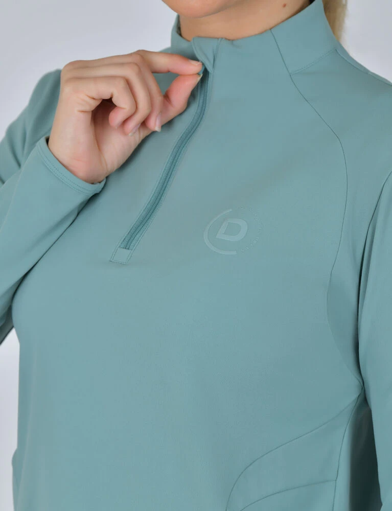 DUBLIN Fitted 1/4 Zip Long Sleeve Base Layer