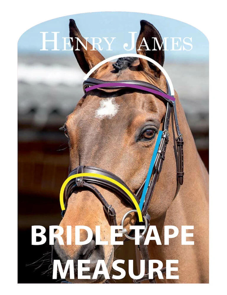 HENRY JAMES SADDLERY Bridle Fitting Measuring Tape
