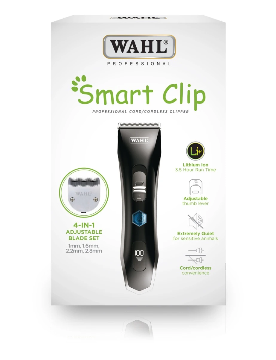 WAHL Smart Clip Clipper With Adjustable 4 Position Blade
