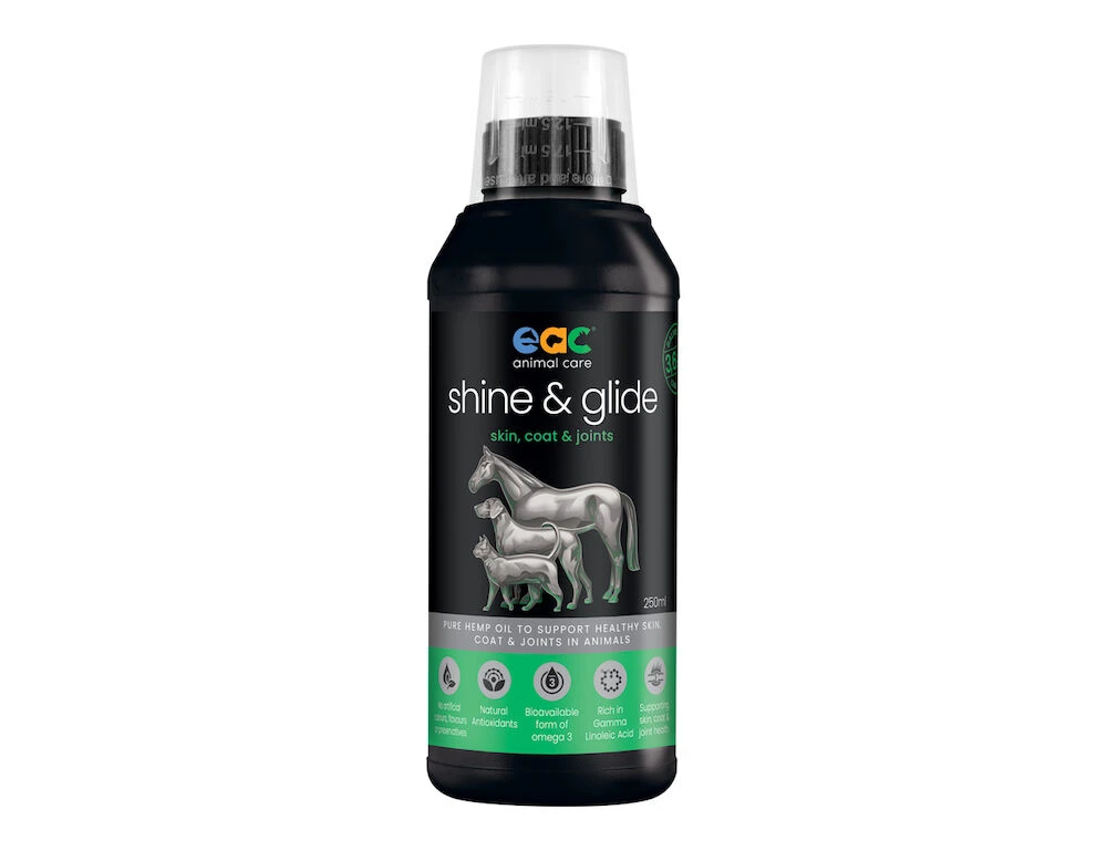 EAC ANIMAL CARE Shine And Glide Pure Hemp Oil - 250ML