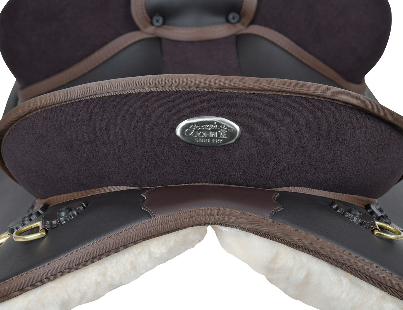 JOSEPH JOHN Jj Synthetic Half Breed Saddle