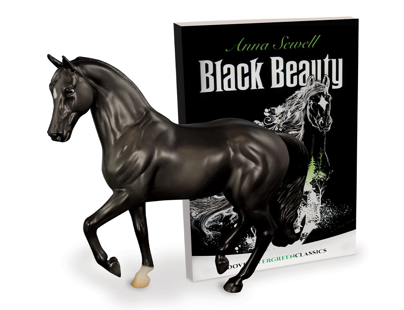 BREYER Freedom Black Beauty With Book