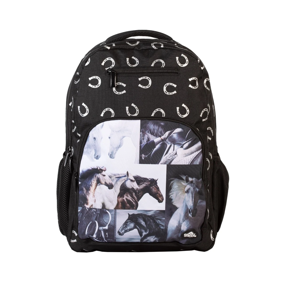 SPENCIL Triple Backpack - B&W Horses