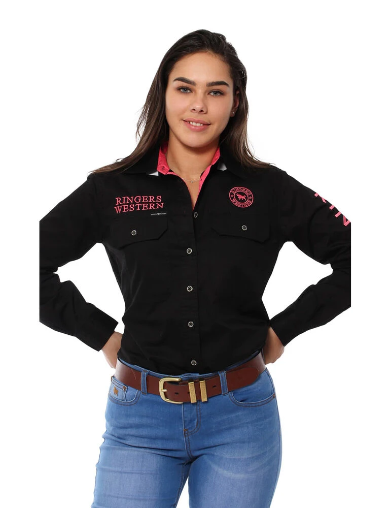 RINGERS WESTERN Signature Jillaroo Womens Full Button Work Shirt