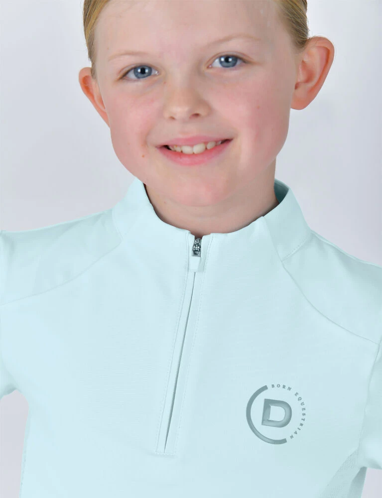 DUBLIN Kids 1/4 Zip Short Sleeve Top