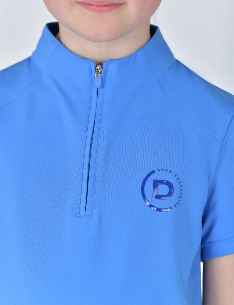 DUBLIN Kids 1/4 Zip Short Sleeve Top