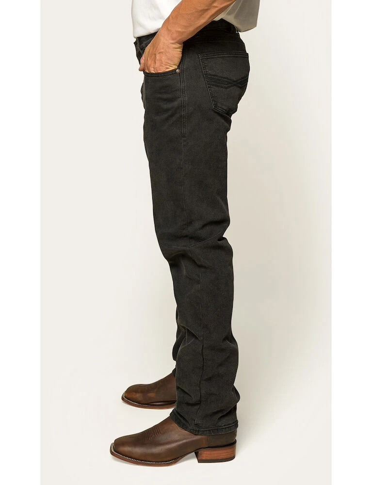 RINGERS WESTERN Muster Mens Slim Straight Fit Mid Rise Jeans