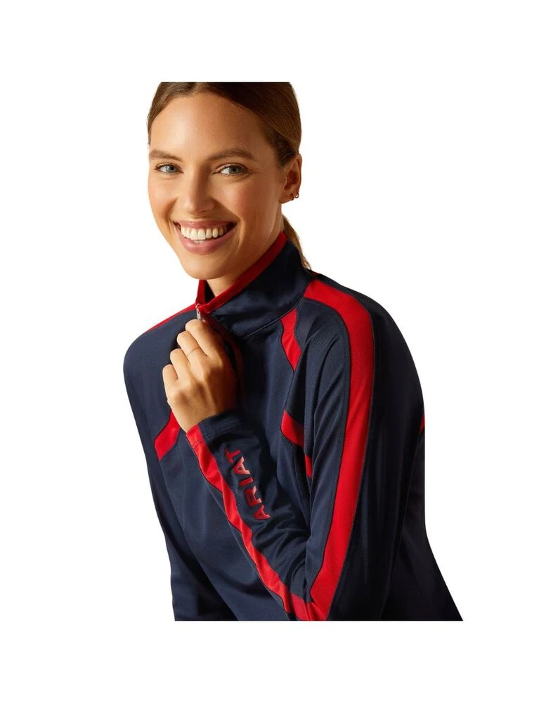ARIAT Sunstopper 3.0 1/4 Zip Long Sleeve Baselayer