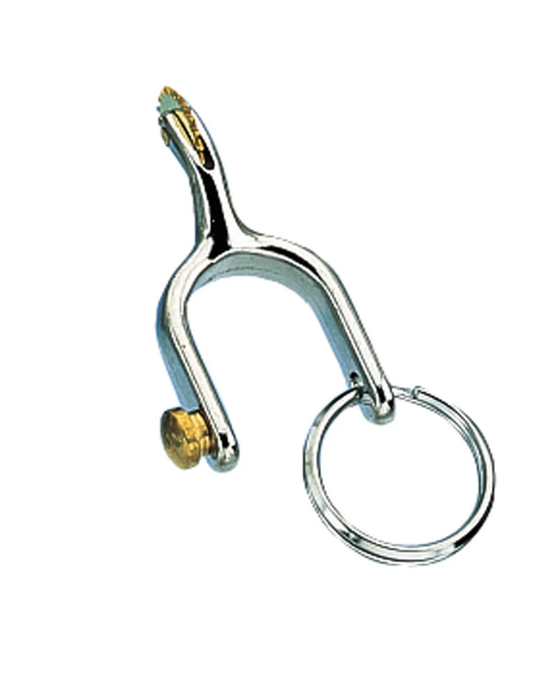 UNBRANDED Western Spur Keyring
