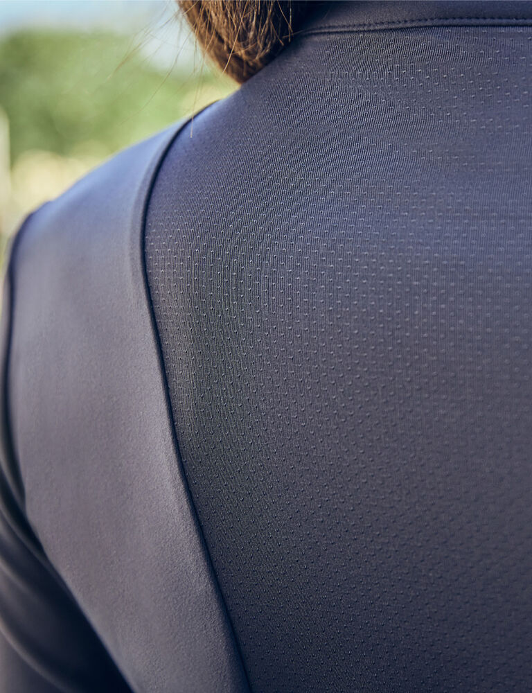 DUBLIN Fitted 1/4 Zip Long Sleeve Base Layer