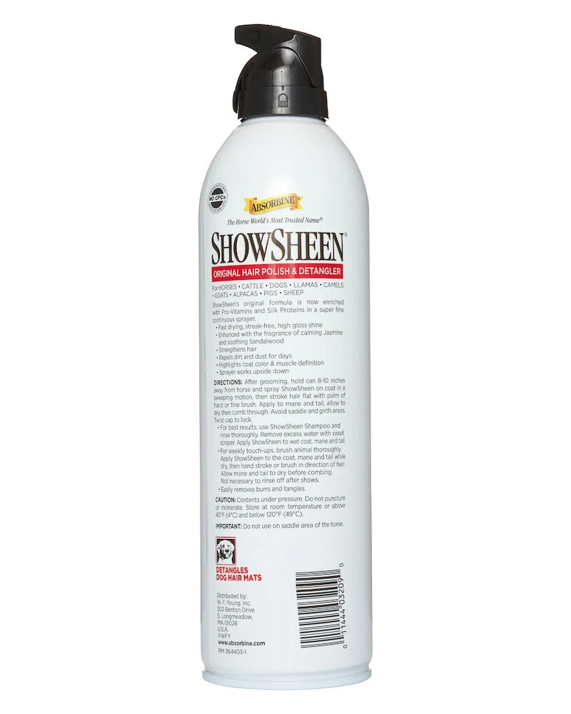ABSORBINE Showsheen Finishing Mist - 444ML