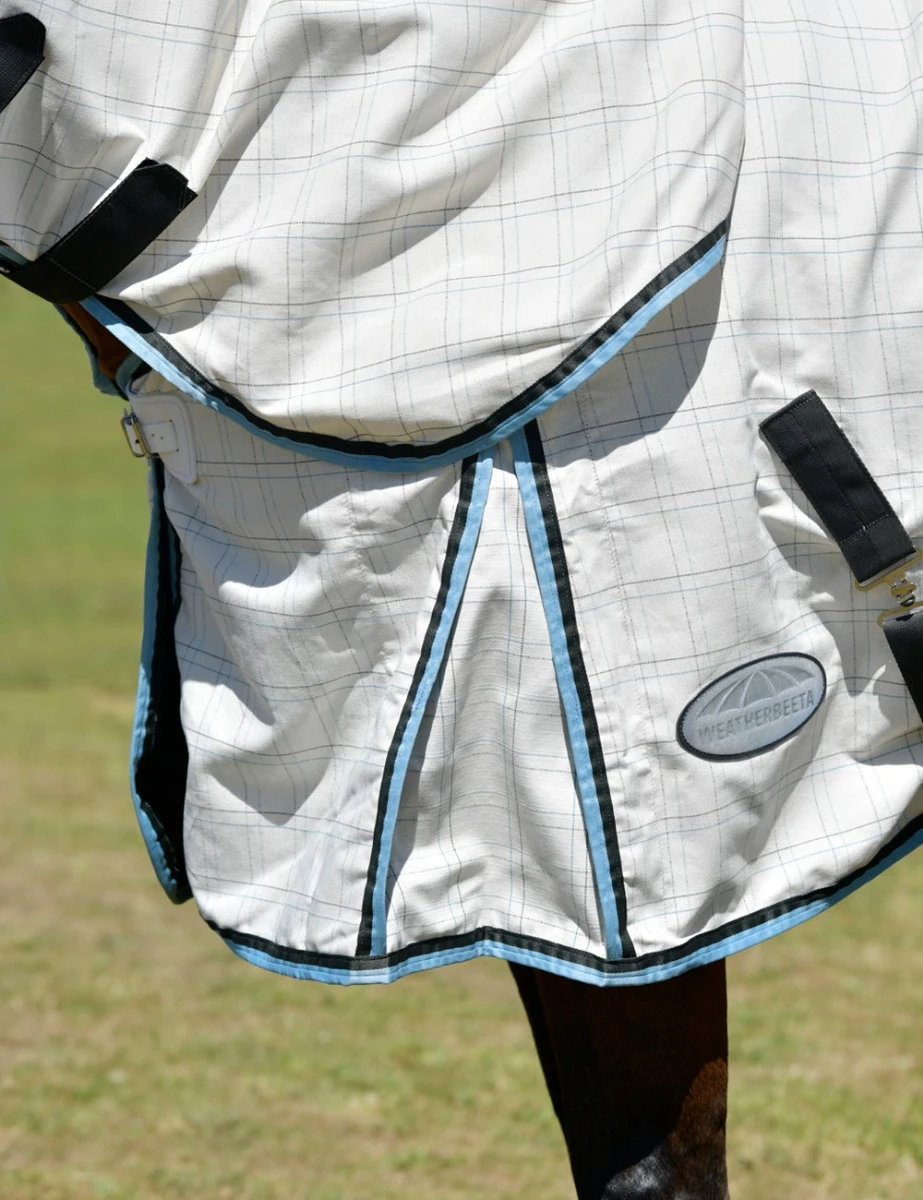 WEATHERBEETA Cotton Summer Sheet Combo Neck Scrunch Neck