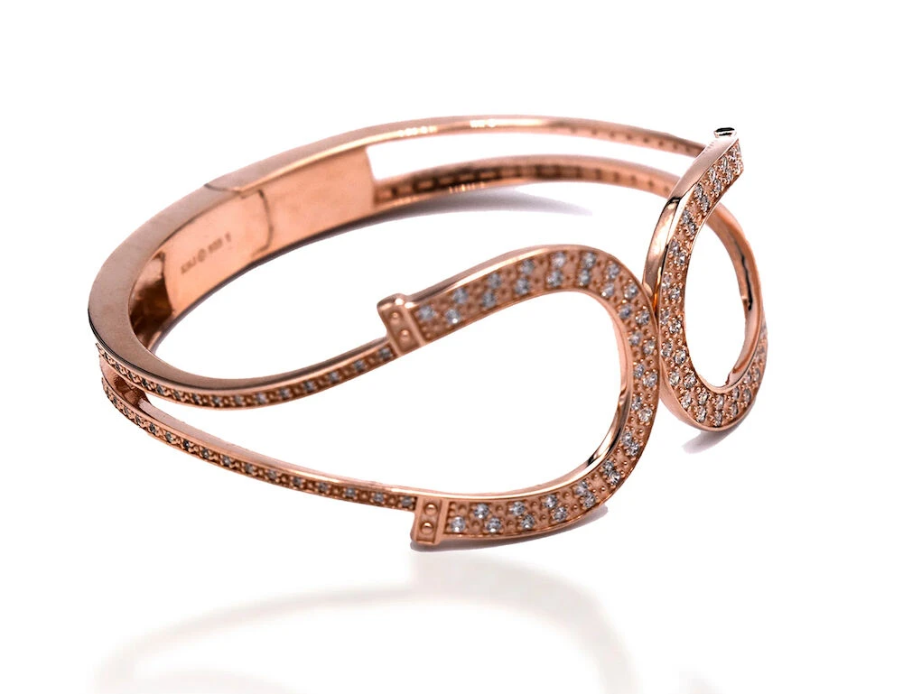 KELLY HERD Double Horseshoe Bracelet