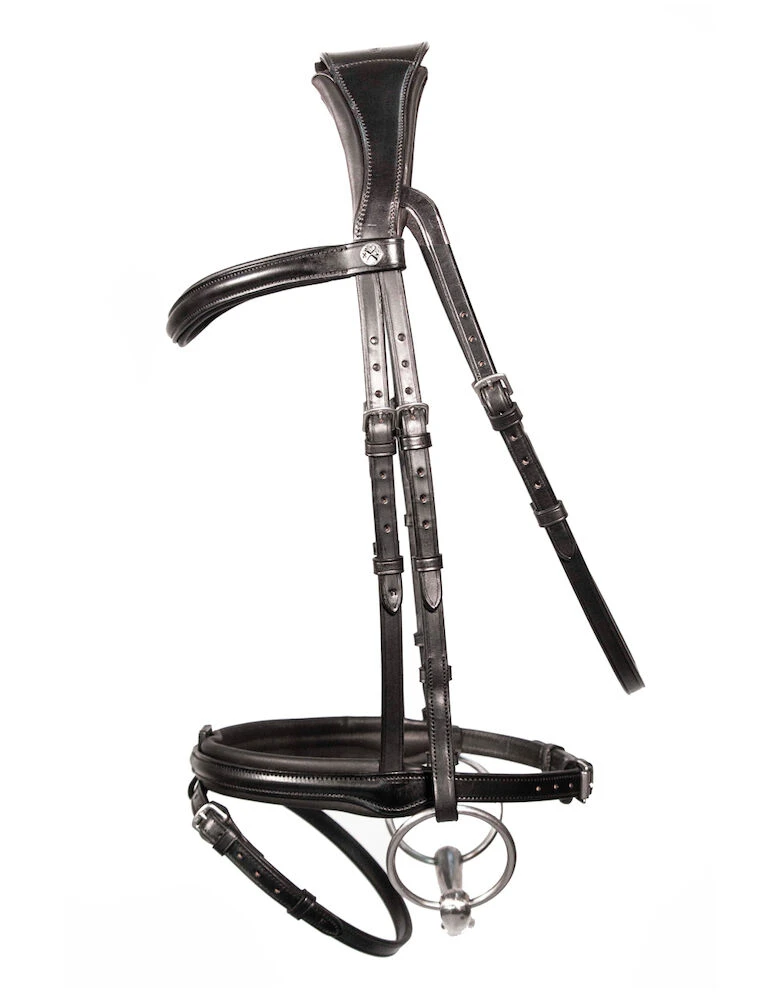 HENRY JAMES SADDLERY Comfort Flash Bridle