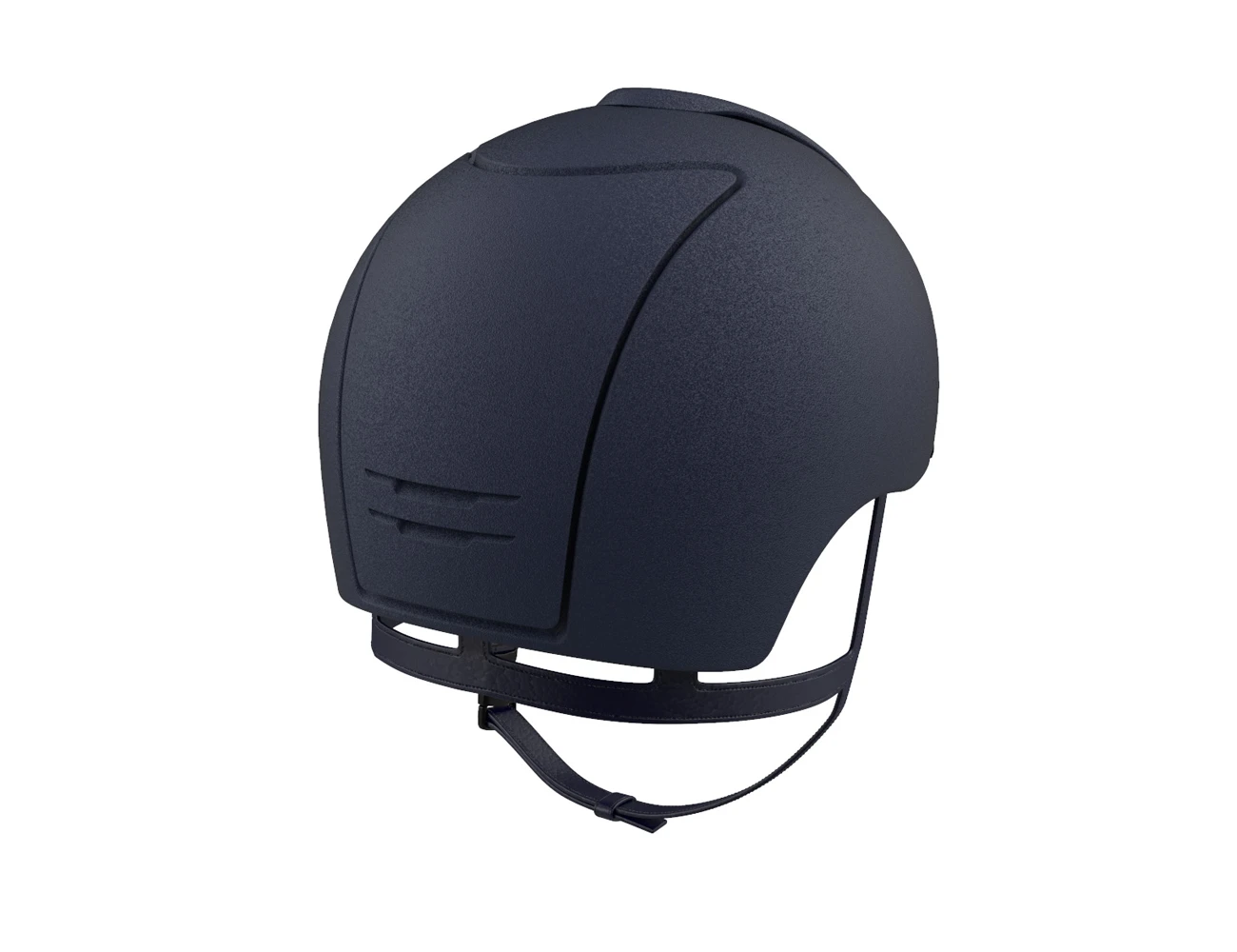 KEP Cromo Jockey Textured Helmet With Chrome Frame