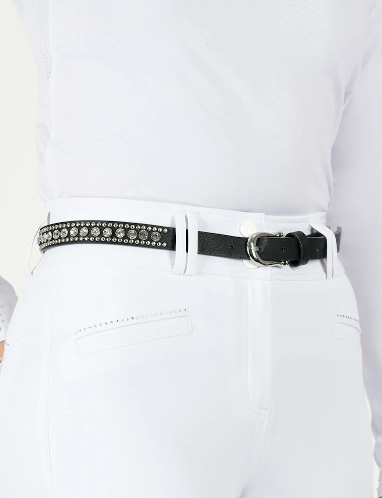 DUBLIN BLACK Bling Belt