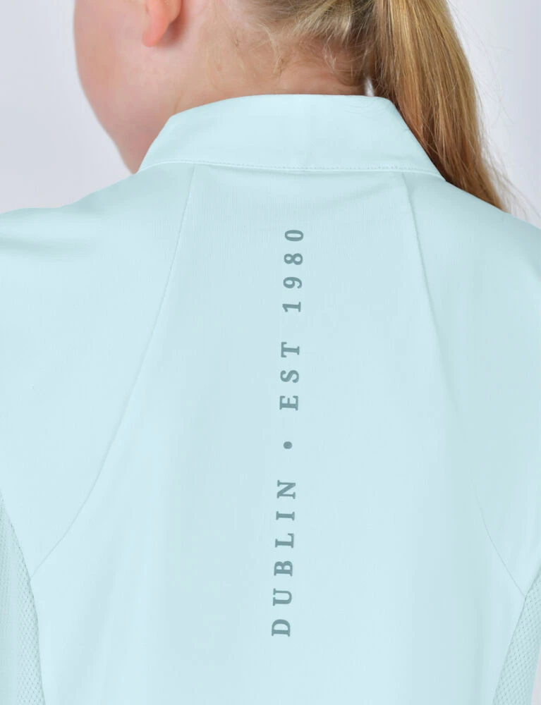 DUBLIN Kids 1/4 Zip Short Sleeve Top